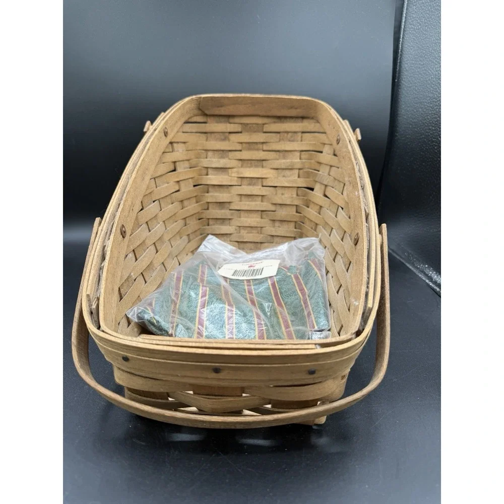 Longaberger 1983 Large Vegetable Basket 🧺🥕 w/ NIP Liner • Early Collectible